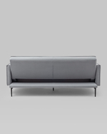 Диван прямой Кассель велюр серый