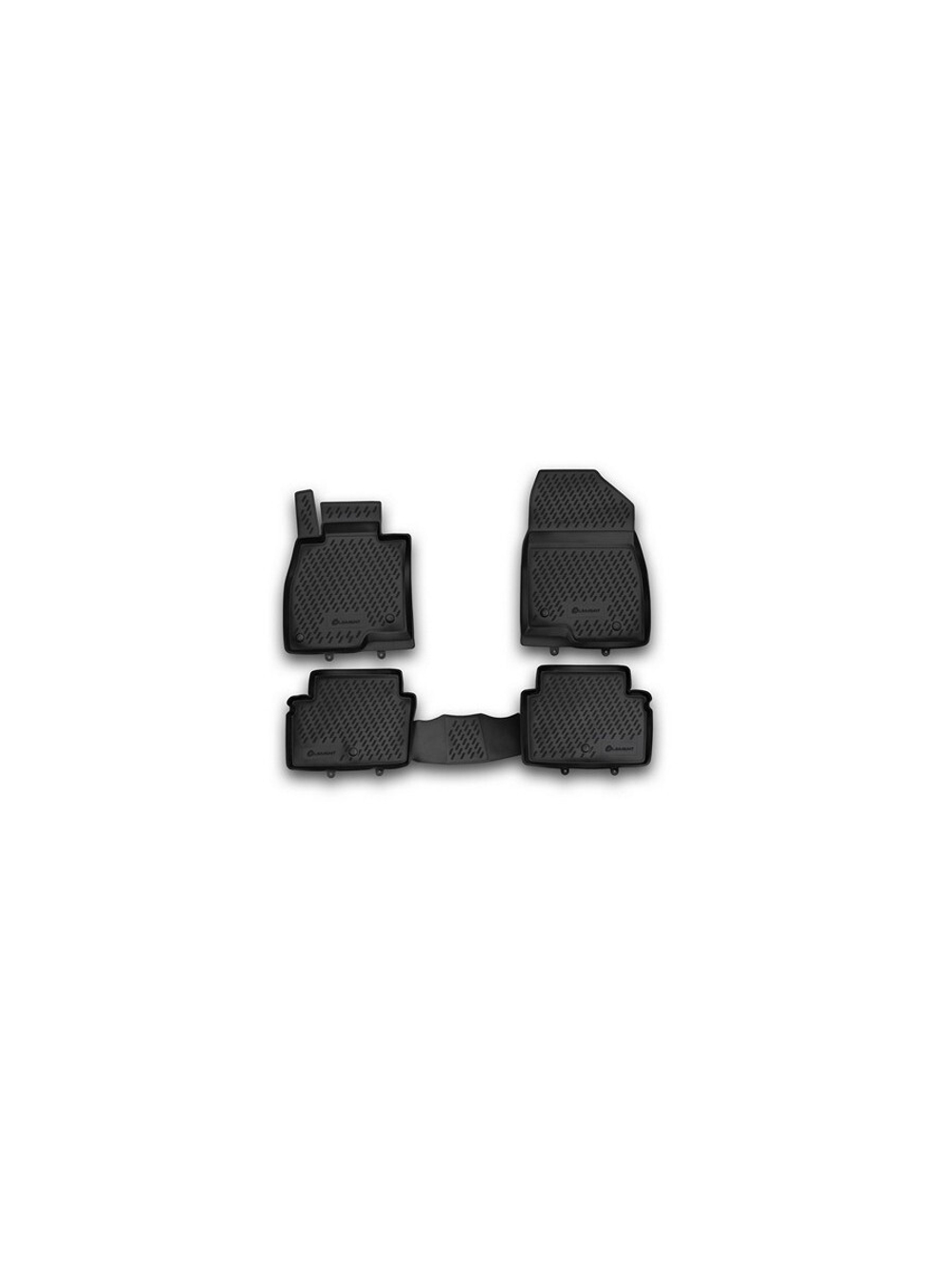 Коврики в салон для MAZDA 6, 2012- универсал 4 шт. (полиуретан) CARMZD00027H