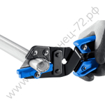 ЗУБР Универсал для пластмассовых и резиновых профилей, Угловые ножницы со сменным трапециевидным лезвием (23371)