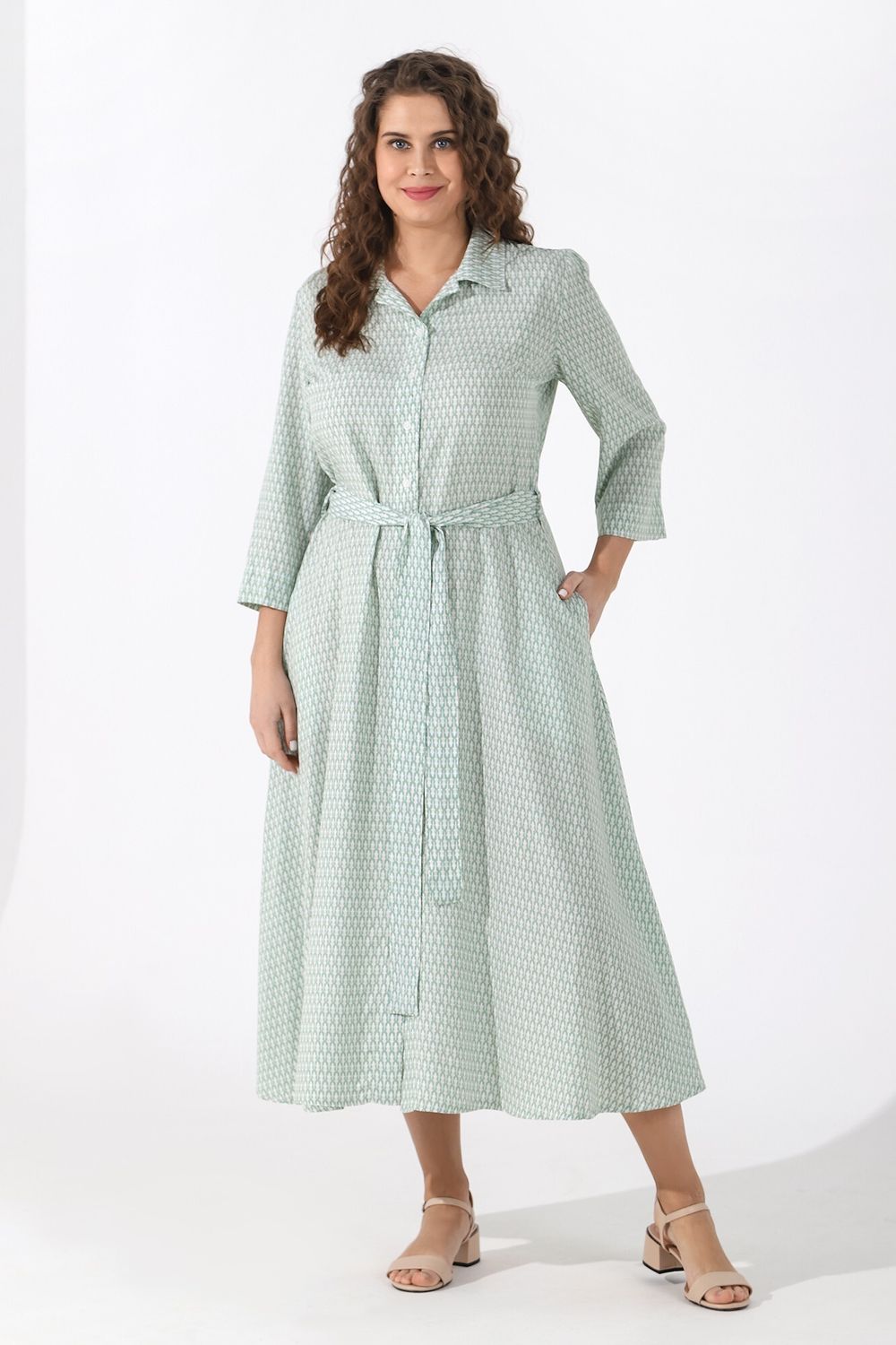 Платье Лакоста-1 Виотекс ЗЕЛЁНЫЙ