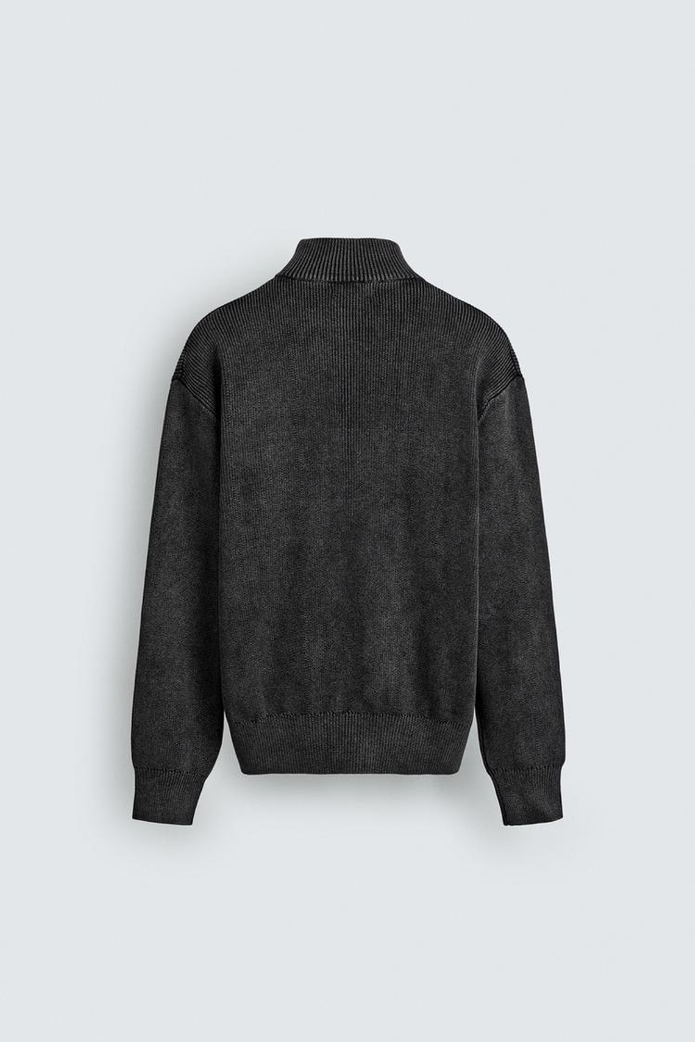 ZARA КАРДИГАН С ЭФФЕКТОМ ПОТЕРТОСТИ, МОРСКОЙ СИНИЙ