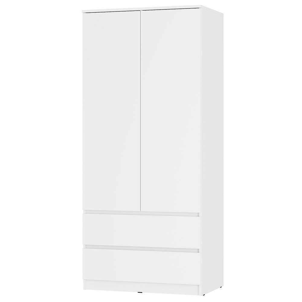 Шкаф с антресолью Симпл ШК-03, белый