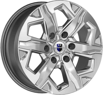 K&K Тейт 7.5x17 6x139.7 ET 25 Dia 106.1 (дарк платинум)