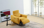 Кресло-реклайнер Lafayette желтое