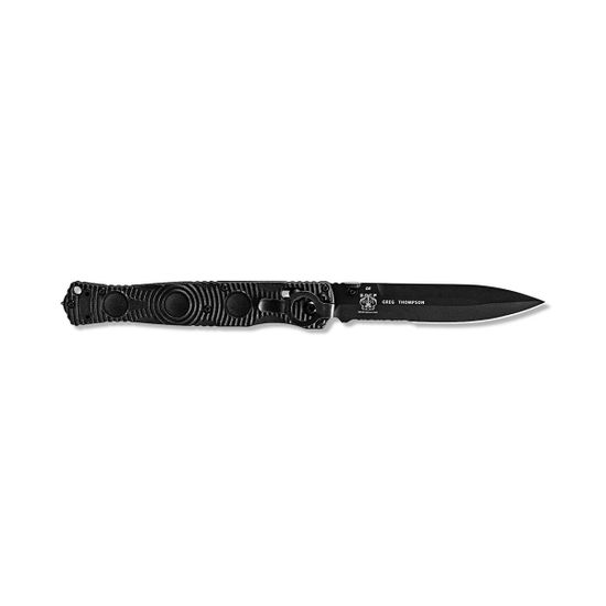 Складной нож Benchmade 391SBK Socp c клинком из стали D2, рукоять CF-Elite