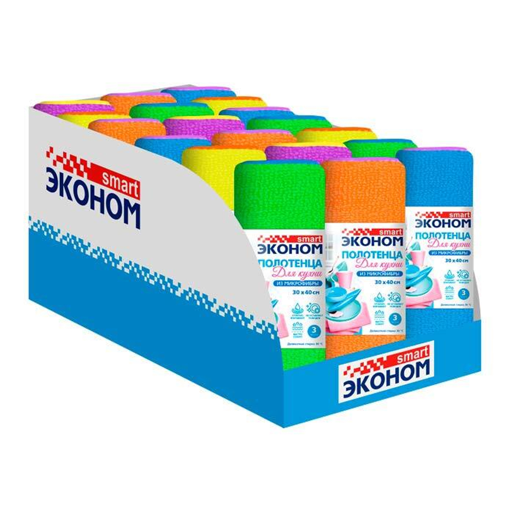 Полотенце универсальное Эконом смарт 30х40 см.