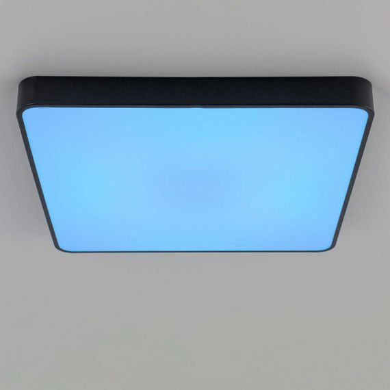 Потолочный светодиодный светильник с пультом ДУ Citilux Купер RGB Черный CL724K105G1