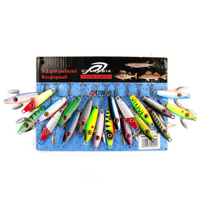 Блесна Columbia "Пилкер" с лепестком (28гр, 20шт/уп)