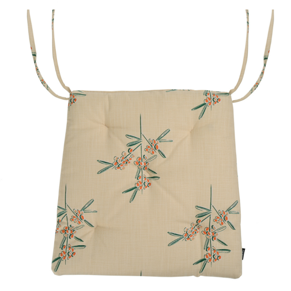 Подушка на стул 40х40 Tkano Russian North Обед рябинника