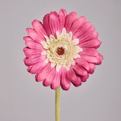 ЦВЕТОК ИСКУССТВЕННЫЙ "ГЕРБЕРА" ВЫСОТА=61СМ. (МАЛ=24 ШТ/КОР=96ШТ.)