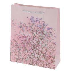 GAEM Пакет подарочный (бумага 210г/м2, блок 12шт), L26 W10 H32 см, 4в.