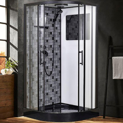 Душевая кабина Esbano (Эсбано) ESB-100CR, с низким поддоном, 100х100х210