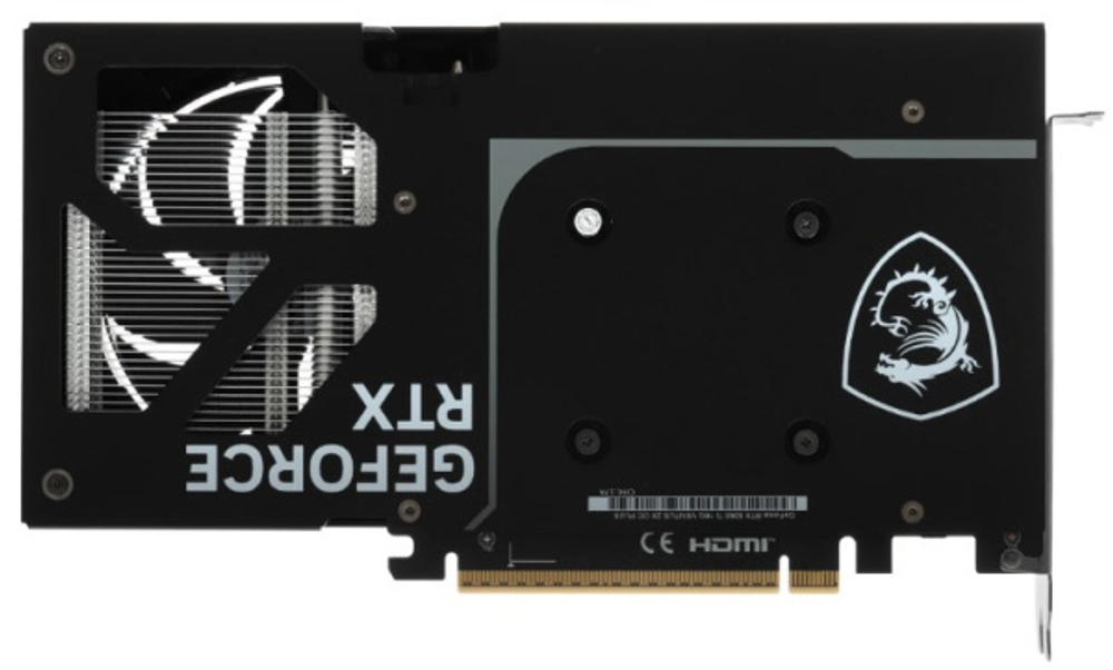 Видеокарта MSI GeForce RTX 5060 TI VENTUS 2X PLUS (RTX 5060 TI 8G VENTUS 2X PLUS)