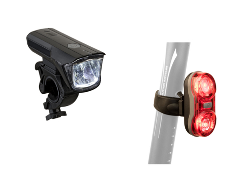 Фара+фонарь 1 диод/3ф. Xray 150 Lm/ Duplex X7 20 Lm 2 диода/2ф красный с батар. AUTHOR