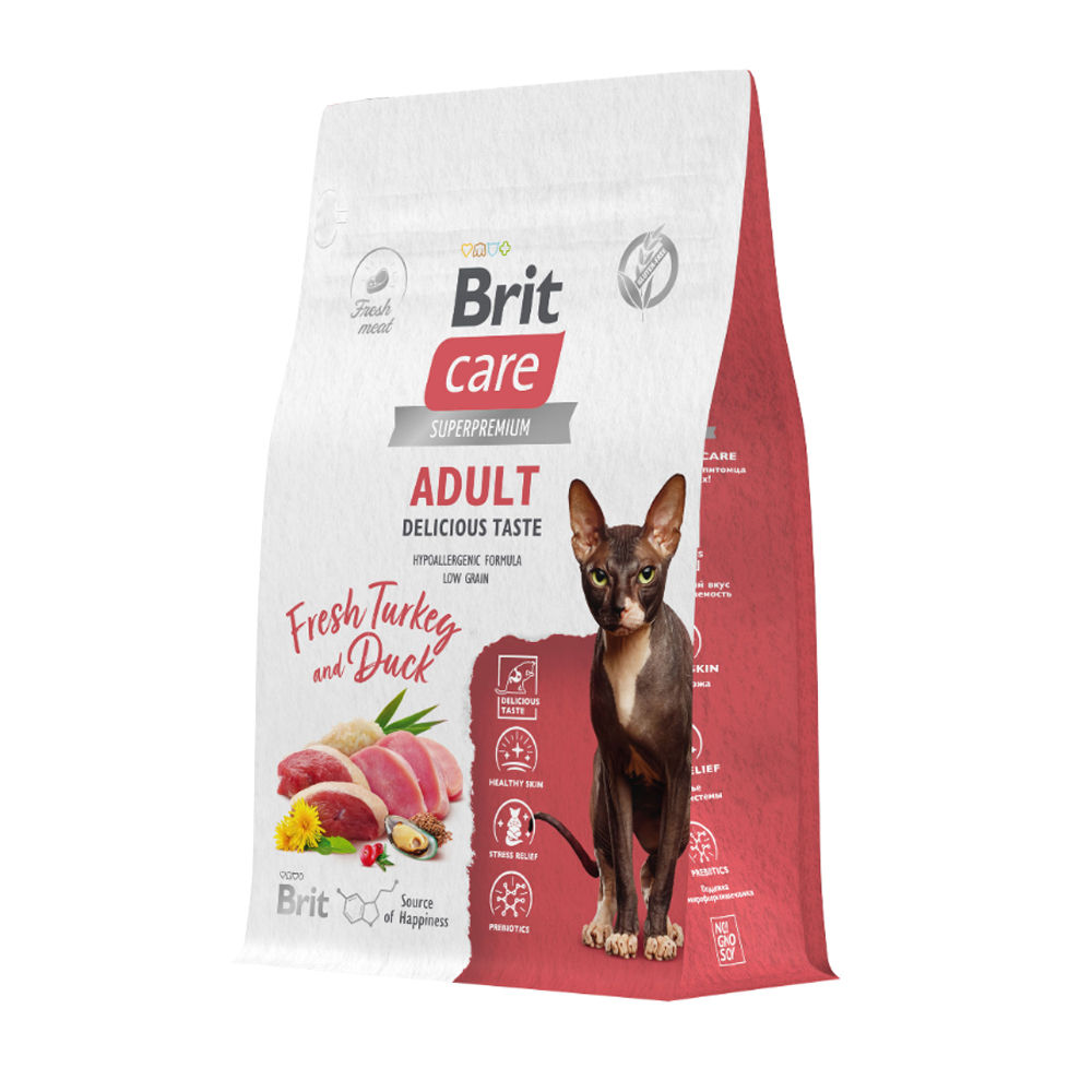 Brit Care Savor Индейка с Уткой 400гр.