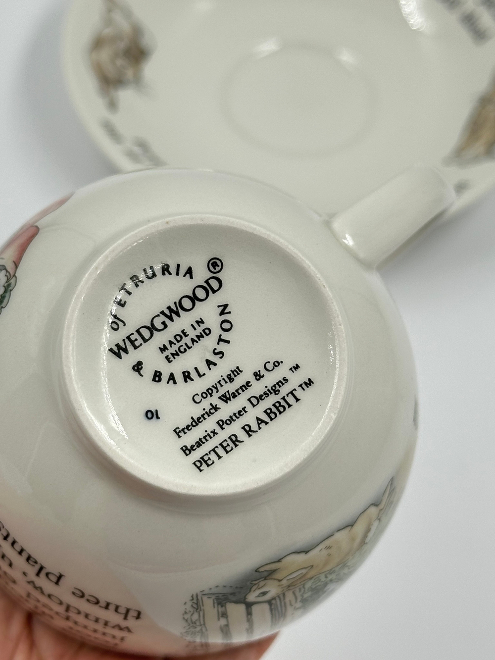 Чайная пара Peter Rabbit, Wedgwood