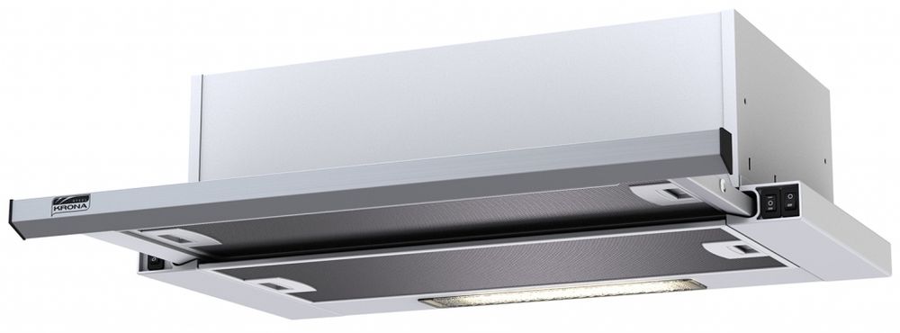 Вытяжка  Krona &quot;KAMILLA&quot; slim 600 inox ( 2 мотора)
