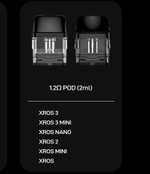 Картриджи Vaporesso XROS УПАКОВКА (в упак. 4 шт.)
