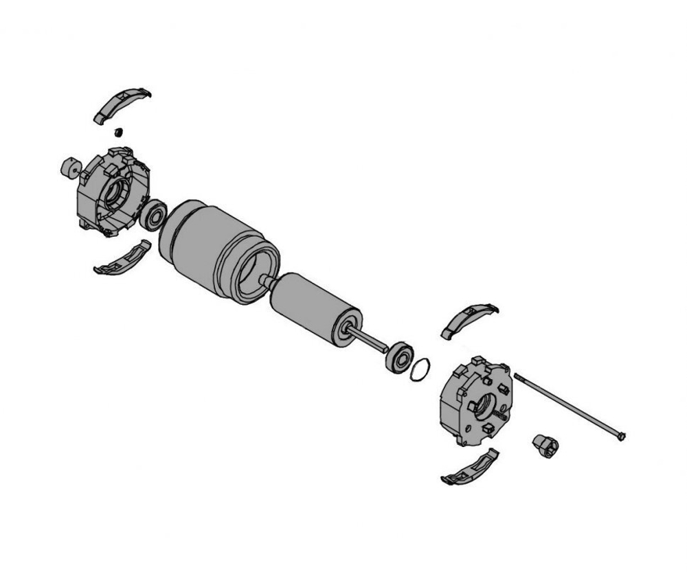 Электродвигатель АХ402304, AX412306, AX71230 AXO, CAME 119RID313