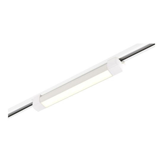 ST368.536.10 Св-к трек. Белый LED 1*10W 3000K 725Lm Ra90 120 IP20 L387xW49xH54 170-240VV BASE