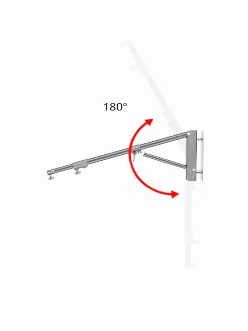 Стойка настенная Raylab RL-WLT130, 130 см