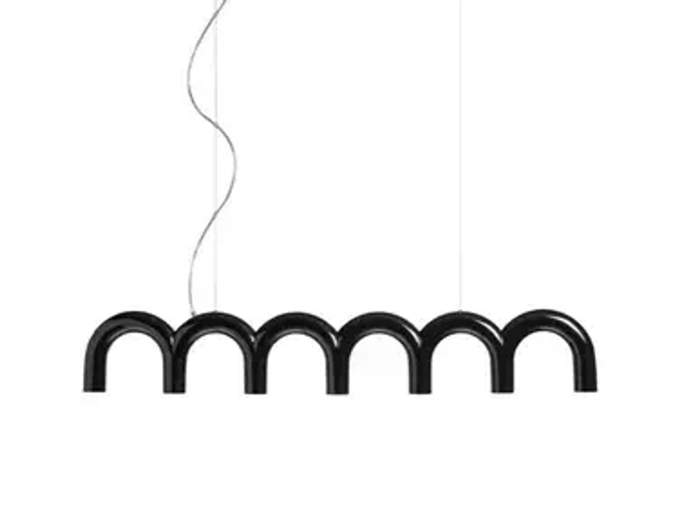 Pendant Chandelier ARCH BLACK by OBLURE