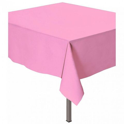 Скатерть п/э Pink (Розовый), 1,4*2,75 м