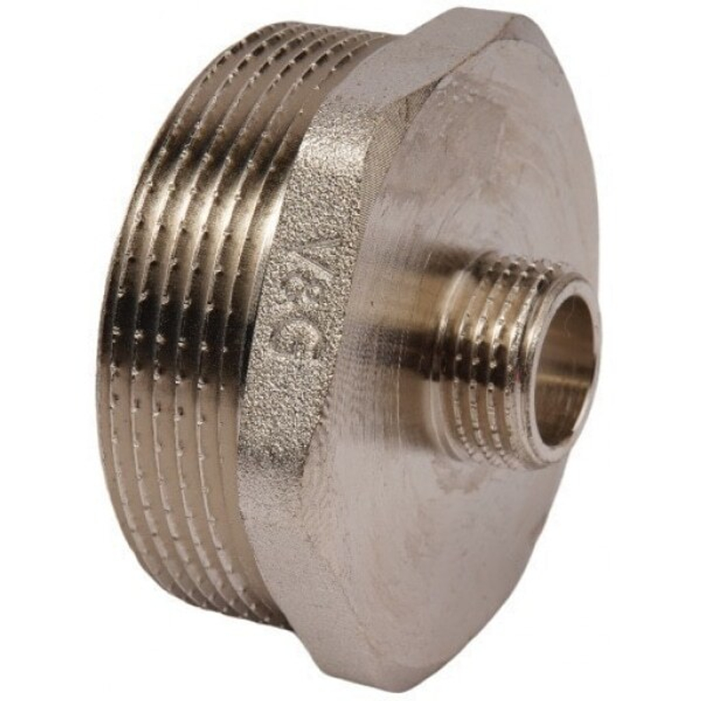 Ниппель латунный переходной V&G 1"х1/2"