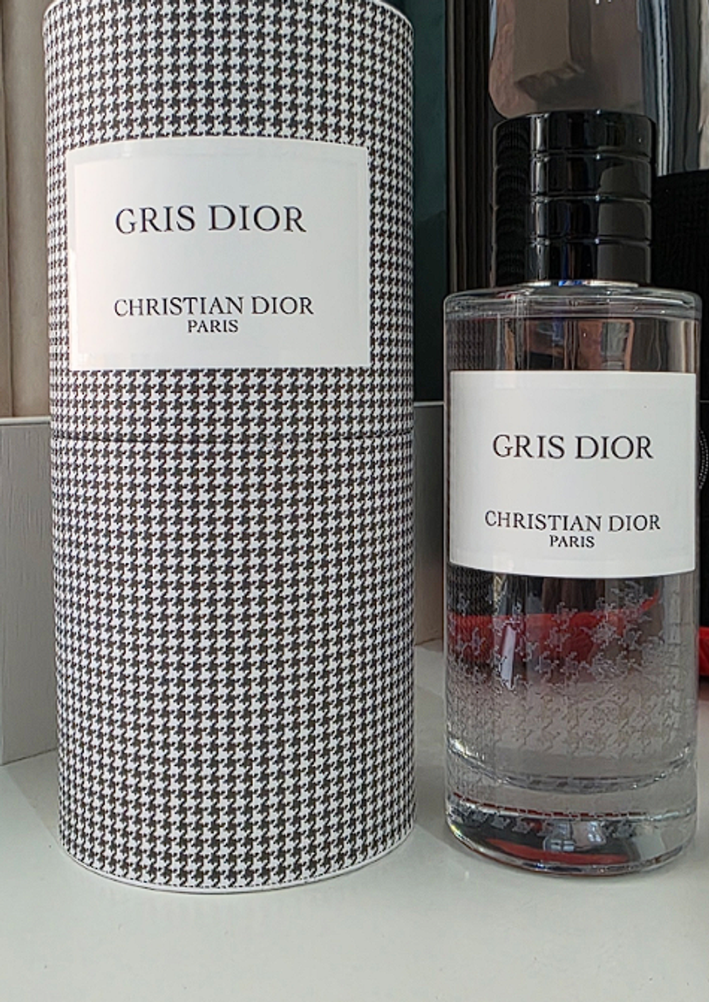 Christian Dior Gris Dior 125 ml (Коробка парфюма без слюды, парфюм новый, распаковка для фото)