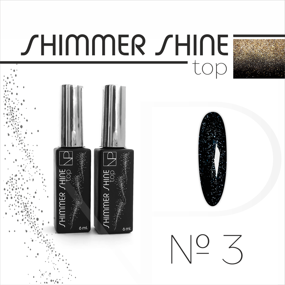 Top shimmer shine 6ml №3