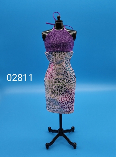 Одежда для куклы Барби винтаж платье 02811