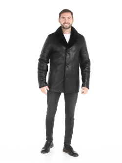 Дубленка мужская натуральная, на меху