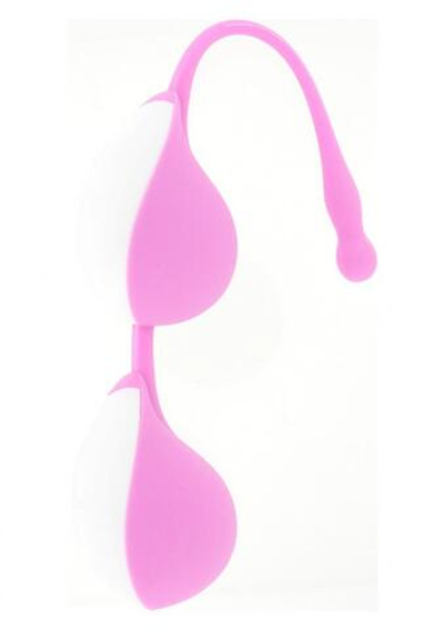 Розовые силиконовые шарики Vibe Therapy Terah