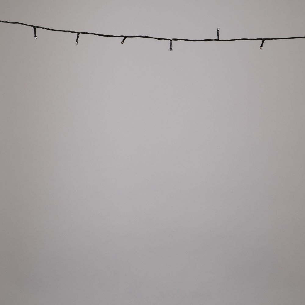 ULD-S2000-200-DGA MULTI IP20 Гирлянда светодиодная. 20м. 200 светодиодов. Разноцветный свет. Провод зеленый. ТМ Uniel