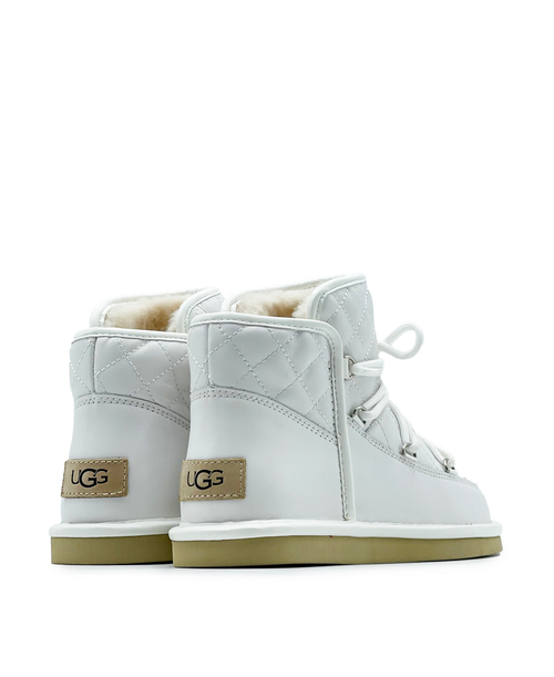 LODGE MINI LEATHER-white