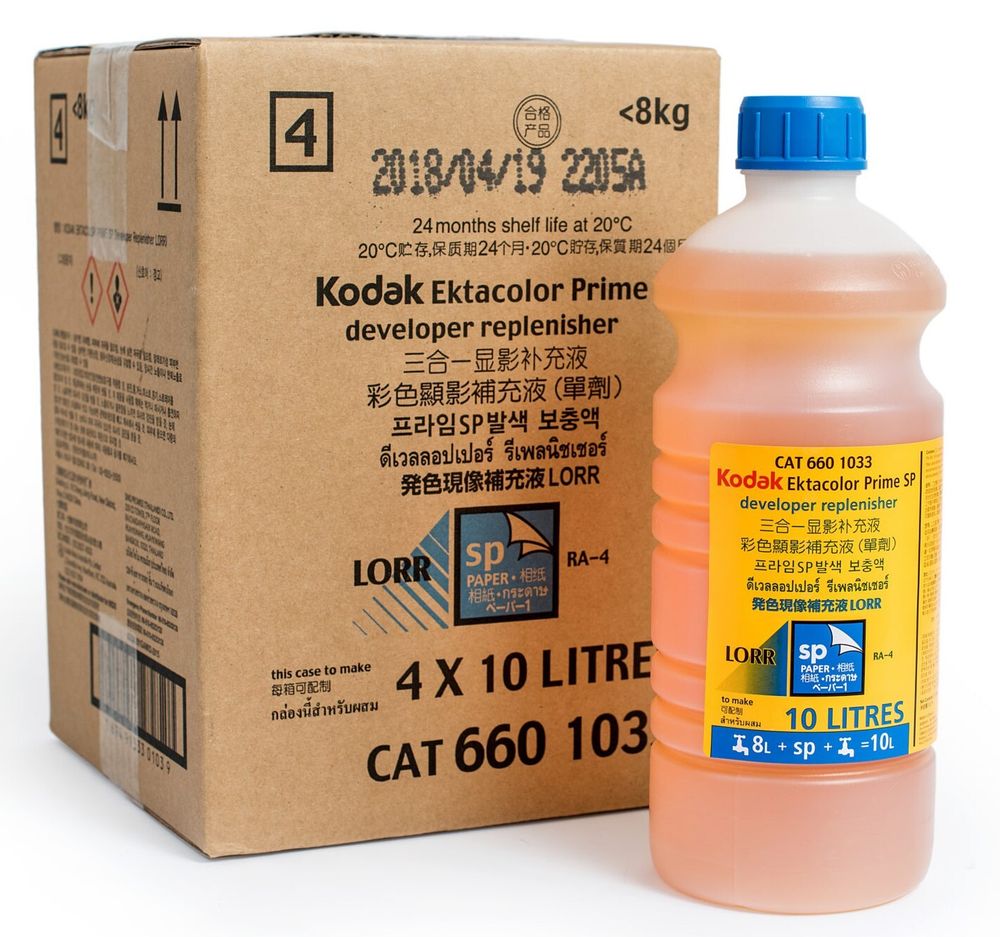 Фотохимия Кодак РА-4 Проявитель Kodak Ektacolor Prime SP RA-4 Developer Replenisher 4x10L 6601033
