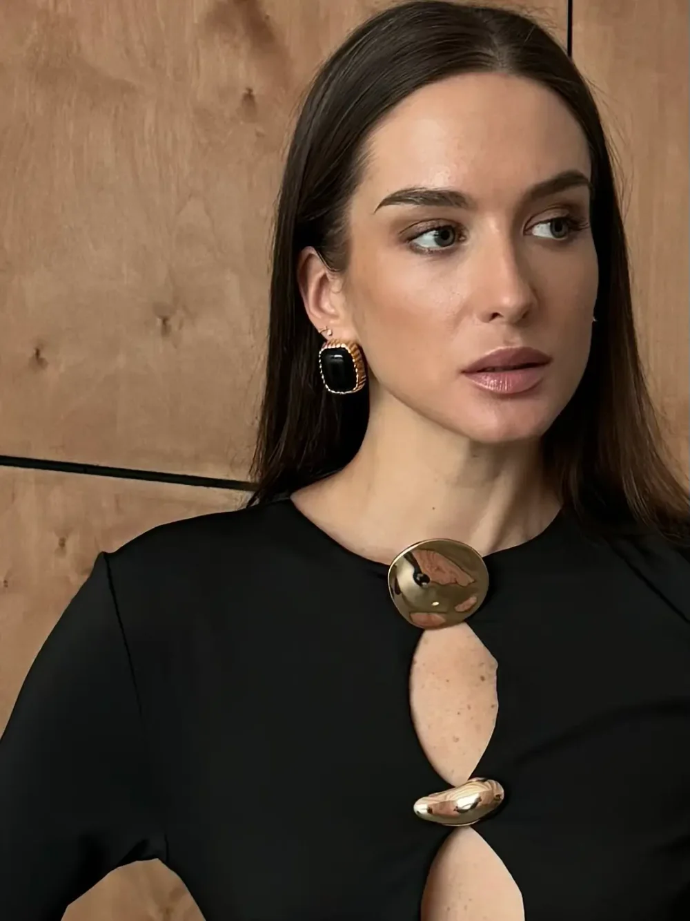 Серьги Muse, Золотой