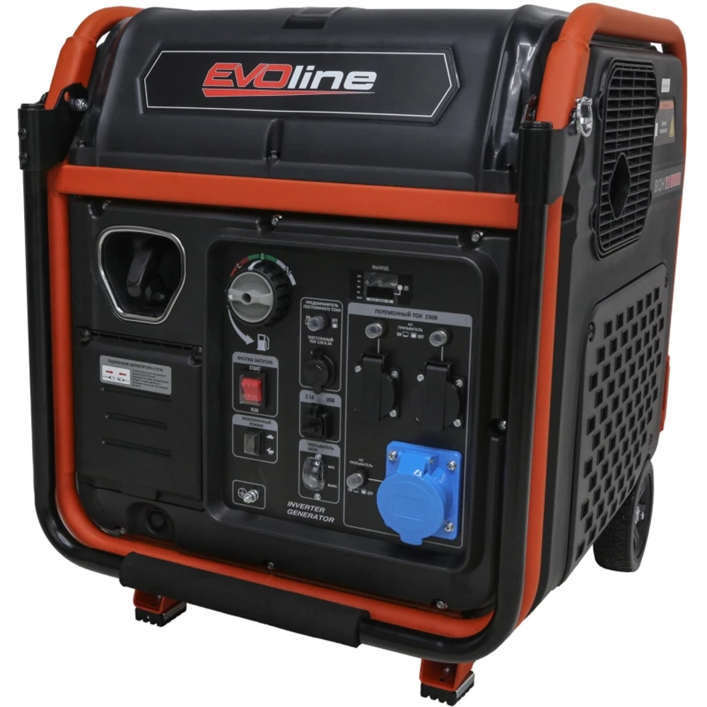 EVOline BQH 11000 E генератор бензиновый инверторный (Zongshen) 1T90DF110EVO