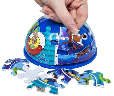 Пазл-шар 24эл. "Ну, погоди" С/м (Степ пазл)