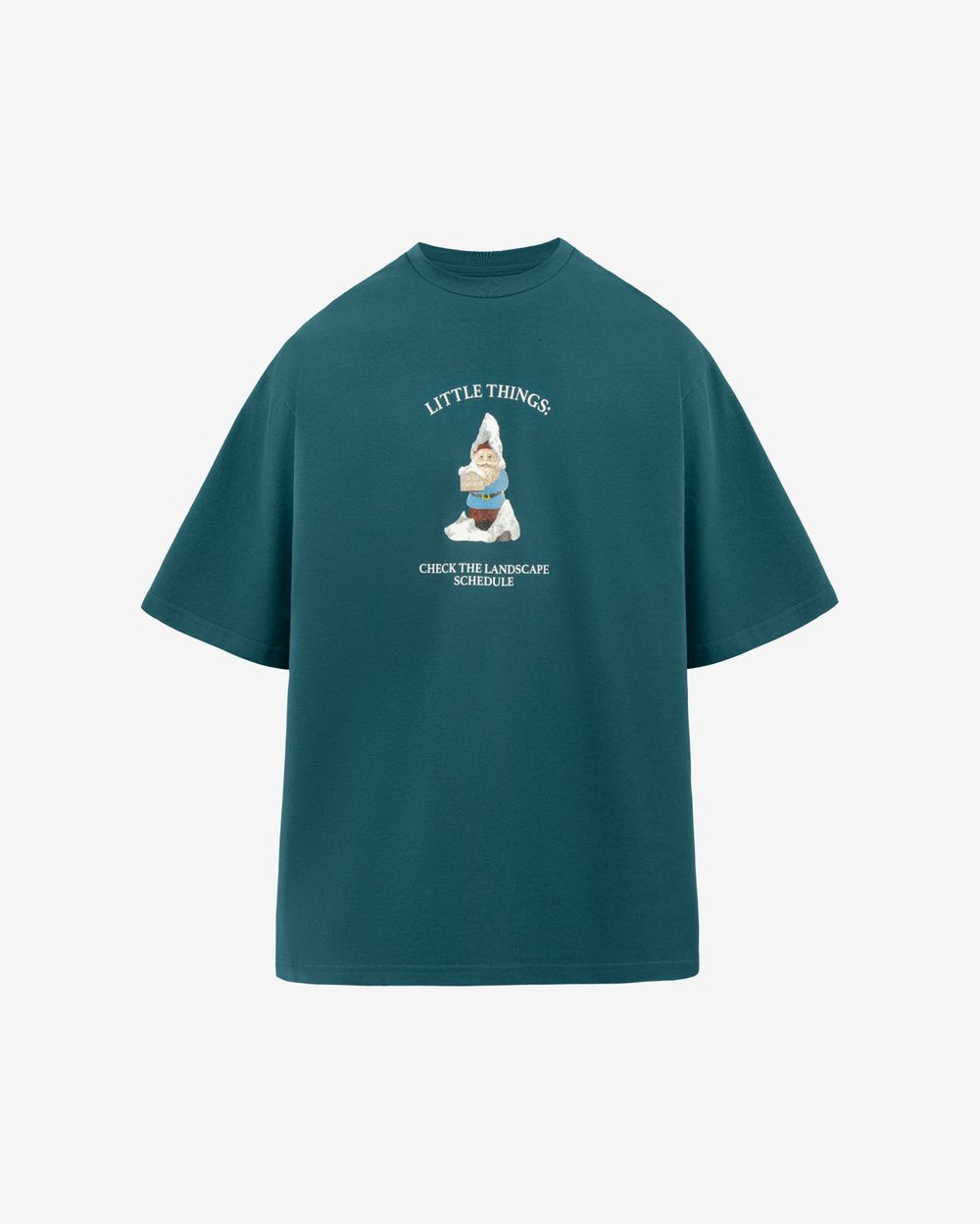 Футболка Called a Garment Landscape Изумрудная