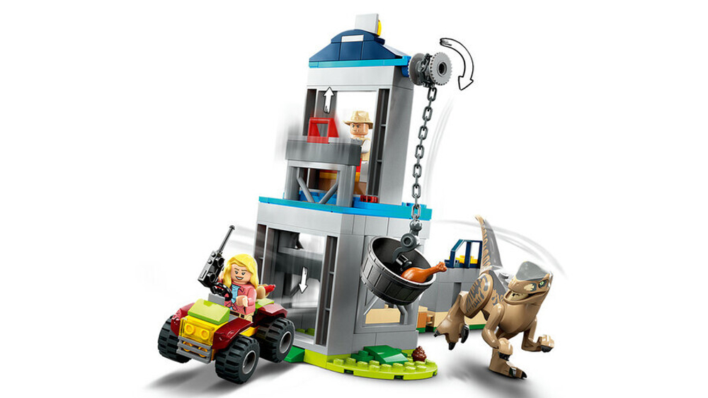 Конструктор LEGO Jurassic World 76957 Побег велоцираптора