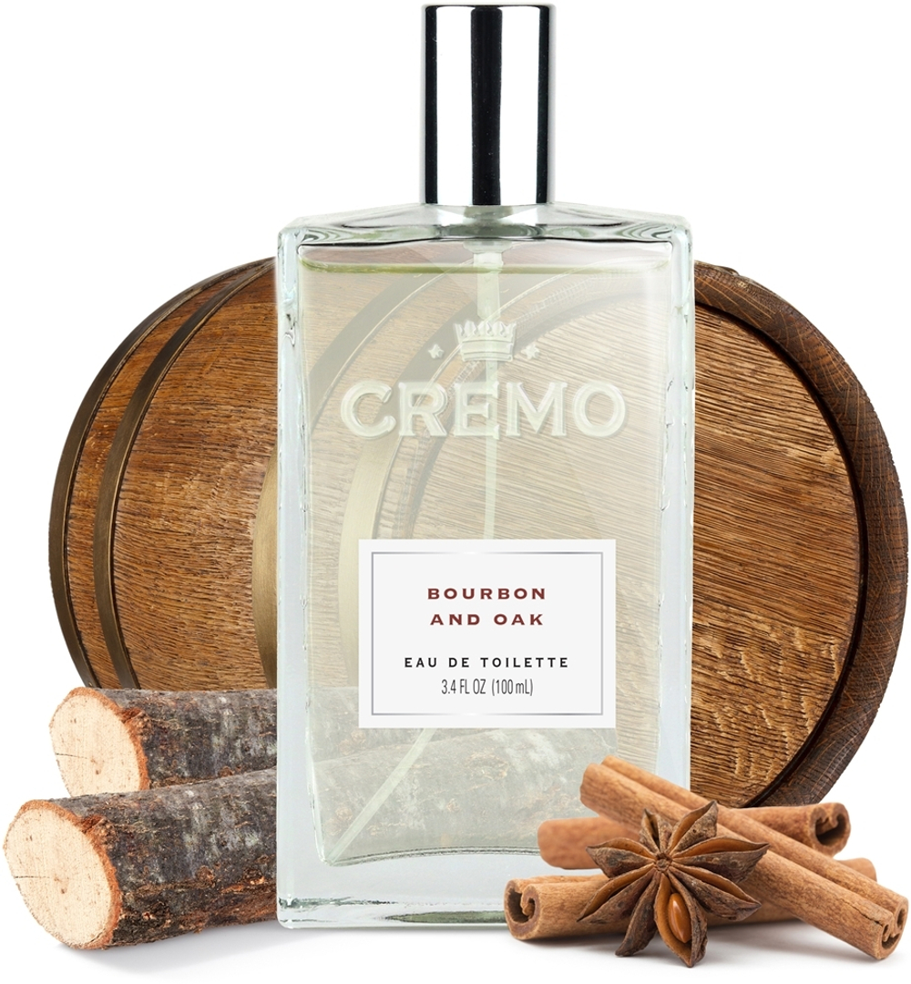 Cremo Spray Cologne Bourbon & Oak туалетная вода для мужчин