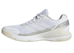 Женские кроссовки для Падел Adidas Crazyquick Lightstrike Padel W - cloud white/cloud white/zero metalic
