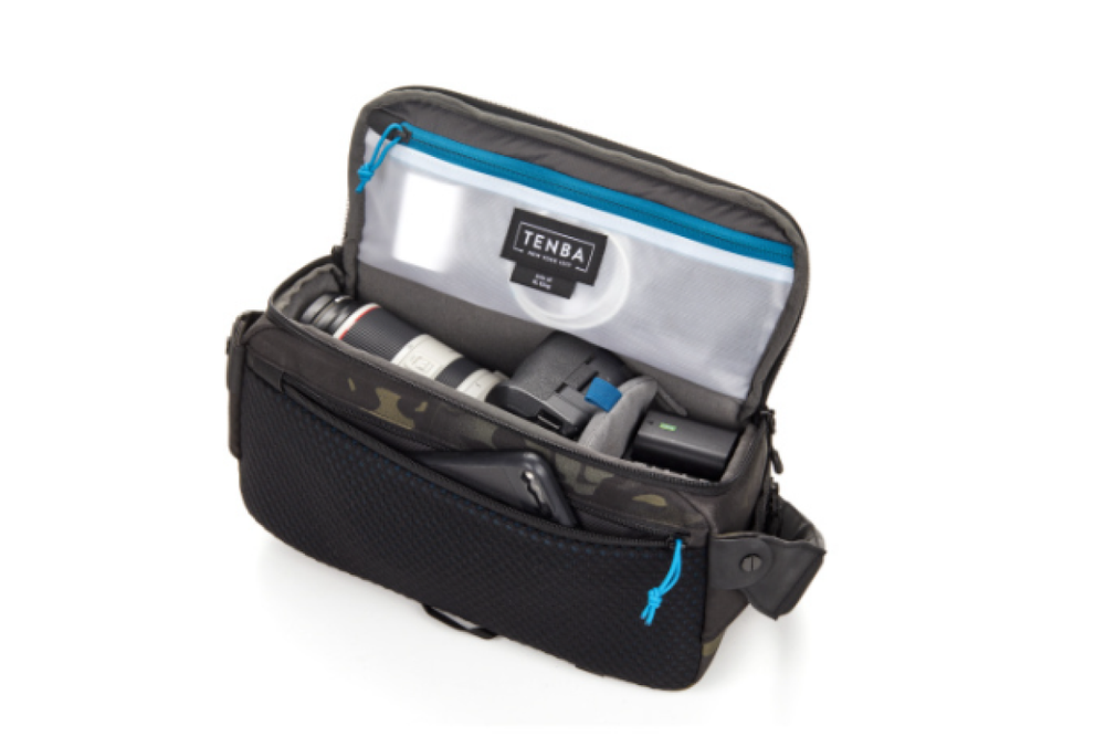 Сумка-слинг Tenba 637-763 Axis v2 Tactical 6L Sling Bag MultiCam Black для фотоаппарата