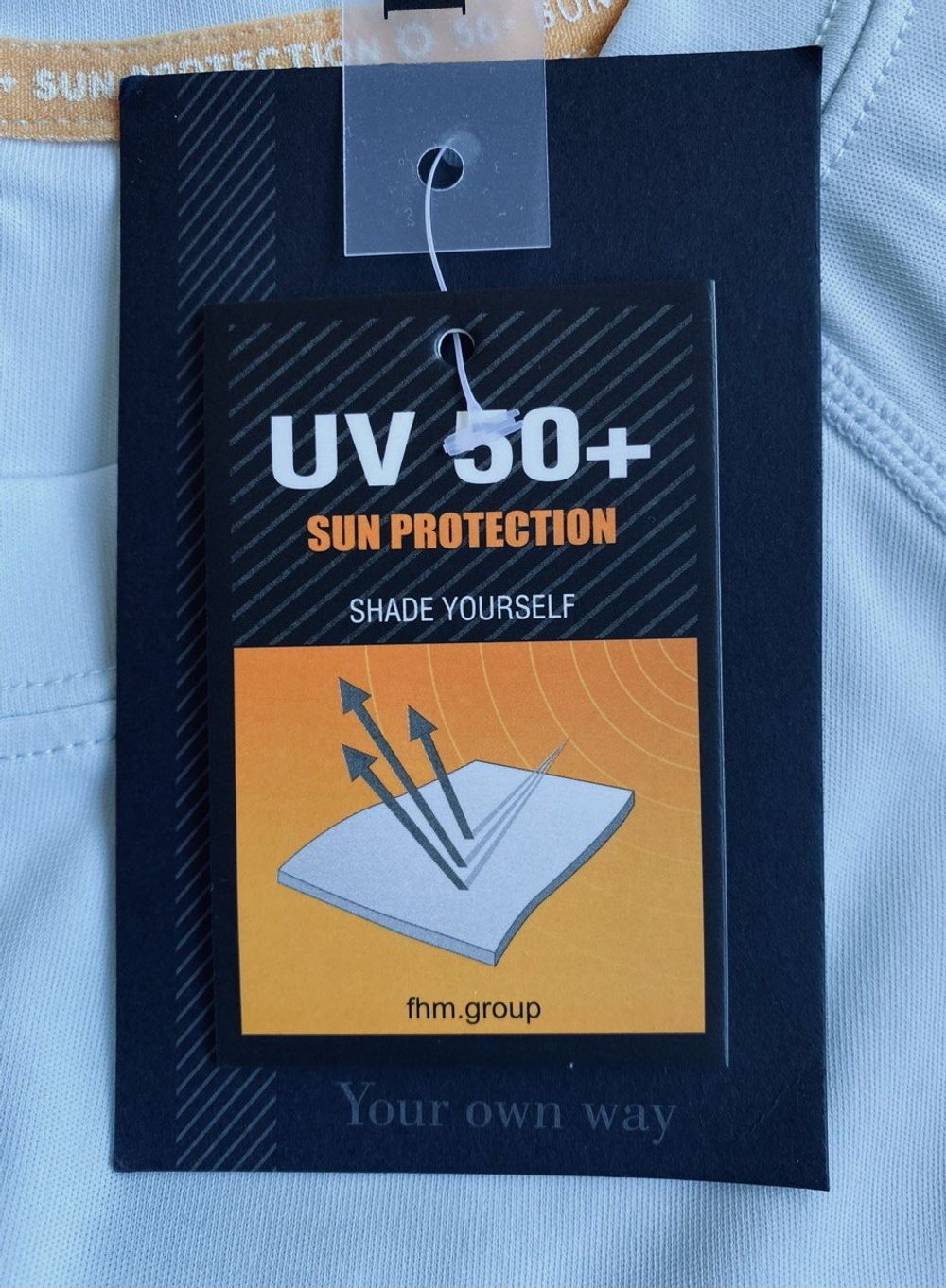 Футболка FHM Mark (голубая)