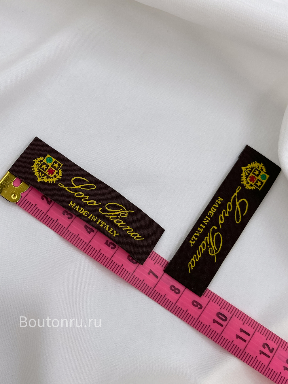 Бирка ЛП. коричневая 63 мм