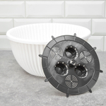 Кашпо Верде 6л с металлическим подвесом, белый