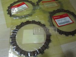 22201-KYJ-902. DISK, CLUTCH FRICTION. Honda CBR250, CRF250L-M.