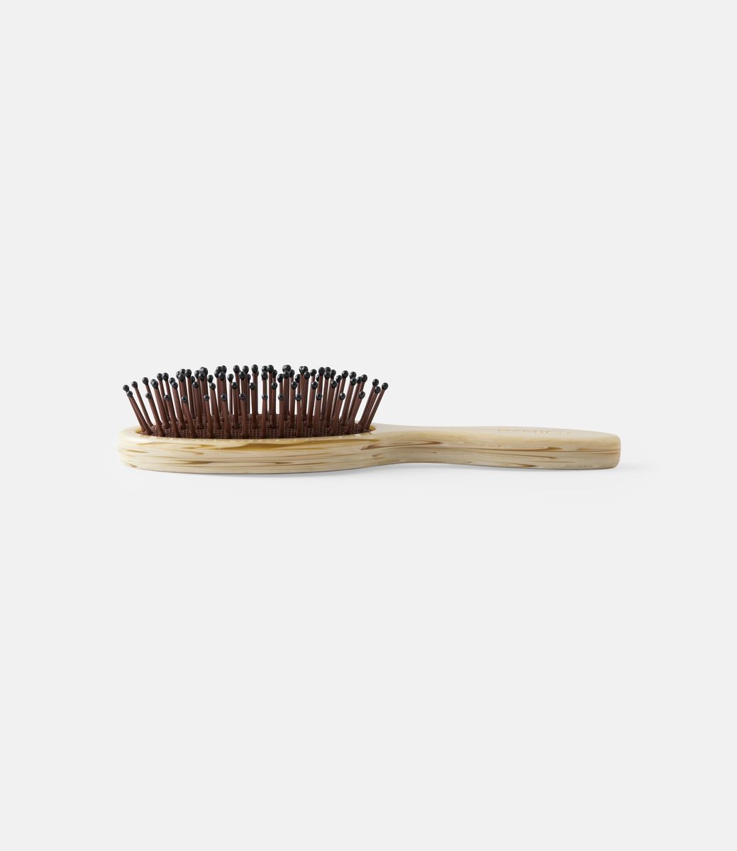 Machete Petite Travel Detangling in Alabaster — расчёска из ацетата