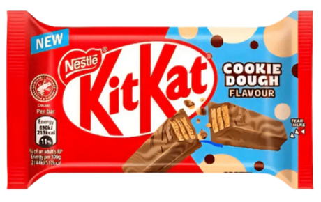 Шоколад KitKat Cookie Dough с песочным печеньем